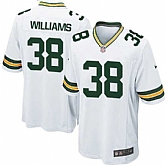 Nike Men & Women & Youth Packers #38 Williams White Team Color Game Jersey,baseball caps,new era cap wholesale,wholesale hats